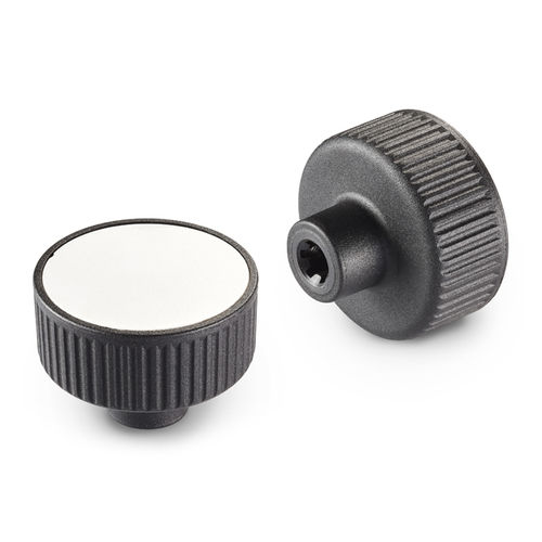 Bouton moleté - G130 - Boteco - rond / en polyamide
