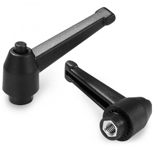 Manette indexable en acier inoxydable - A562CIN - Boteco - en technopolymère / inoxydable / avec insert taraudé