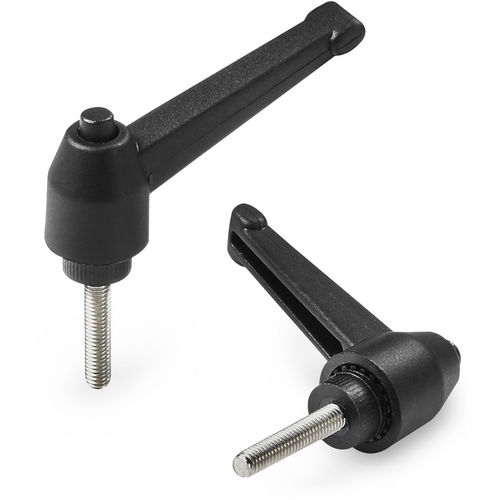 Manette indexable à poignée plastique - A563CIN - Boteco - en acier inoxydable / en technopolymère / inoxydable