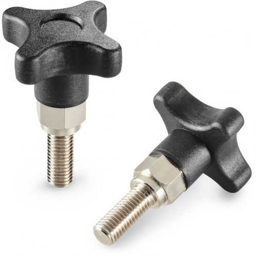 Bouton fileté - F270 - Boteco - croisillon / de laiton / en polyamide