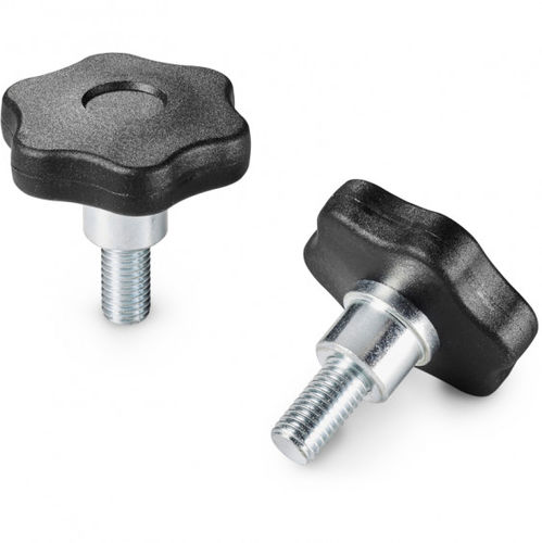 Bouton moleté - F278 - Boteco - en étoile / en inox / en polyamide