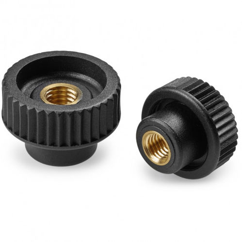 Bouton fileté - H765 - Boteco - moleté / rond / en inox
