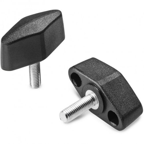 Écrou à oreilles - L751 - Boteco - en acier / en polyamide