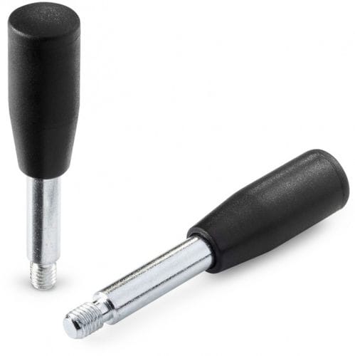 Poignée cylindrique - M137 - Boteco - en polyamide / conique / à vis