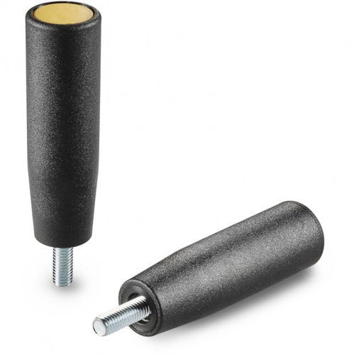 Poignée cylindrique - M240 - Boteco - en polyamide / conique / à vis