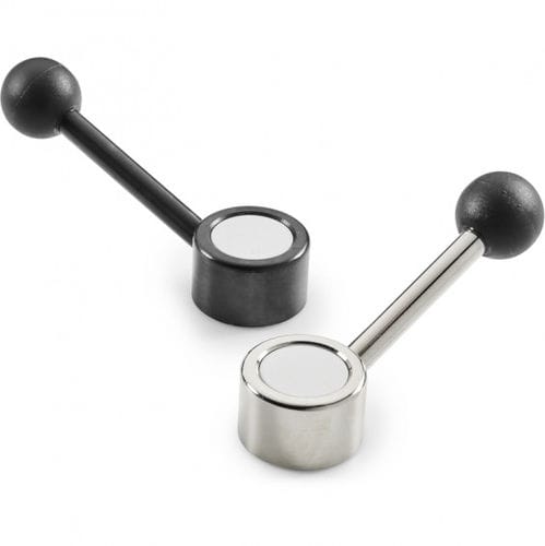 Manette indexable en acier - W510 - Boteco - avec filetage interne