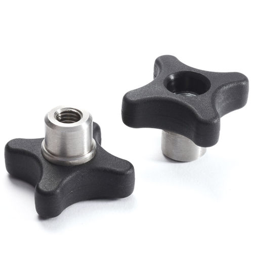 Bouton fileté - F288 - Boteco - croisillon / en inox / en polyamide