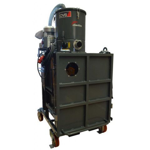 Aspirateur industriel - C600 T75 NT - Delfin Vacuums - à sec / triphasé / mobile