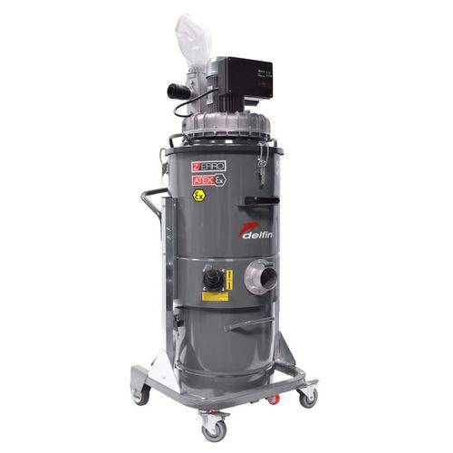 Aspirateur industriel - ZEFIRO EL ATEX Z22 - Delfin Vacuums - à sec / humide / de liquides