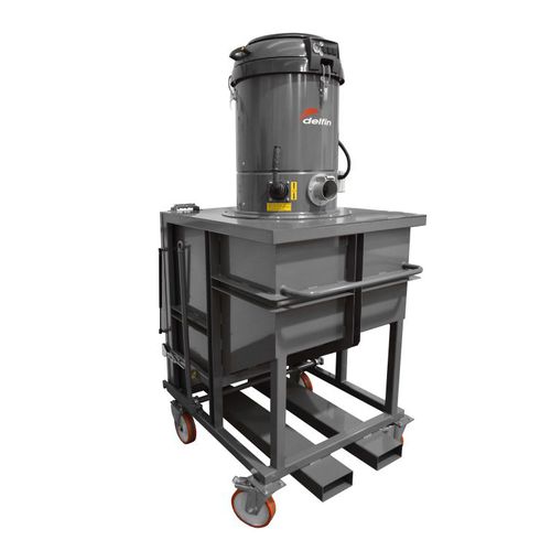Aspirateur industriel - C600 M - Delfin Vacuums - à sec / pour poussière / monophasé