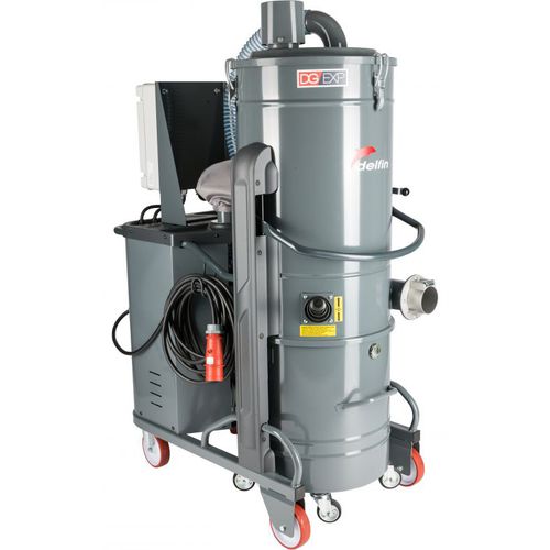 Aspirateur industriel - DG 75 AIRFLOW - Delfin Vacuums - de poussières dangereuses / triphasé / sur roues