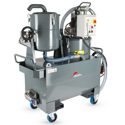 Aspirateur industriel - TC400 IF - Delfin Vacuums - humide / à huile et copeaux / triphasé