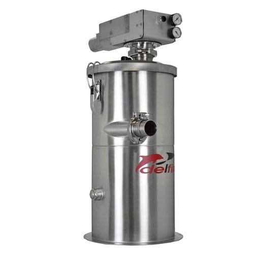 Système de transport pneumatique en phase dense - PRO280P - Delfin Vacuums - par aspiration / mobile / pour poudre