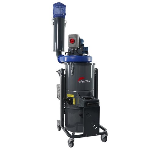 Aspirateur de fumée mobile - ZFR EV 420 K07 - Delfin Vacuums - pour l'industrie / à filtre auto-nettoyant / de poussière