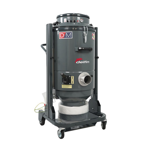 Aspirateur industriel - DM3 EL LP - Delfin Vacuums - à sec / de poussières dangereuses / monophasé