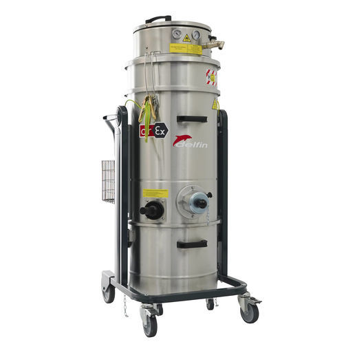 Aspirateur industriel - 452 AIREX 1/2D - Delfin Vacuums - à sec / pour poussière / à air comprimé