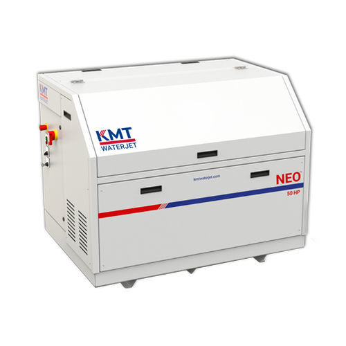 Pompe à piston plongeur - NEO series - KMT GmbH - KMT Waterjet Systems - à eau / électrique / stationnaire