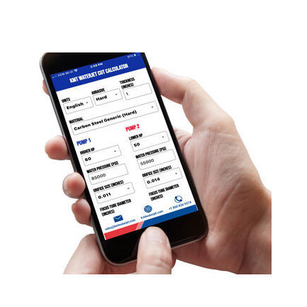 Application mobile de chiffrage - KMT GmbH - KMT Waterjet Systems - de reporting / d'analyse de données / de calcul