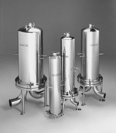 Carter de filtre multicartouche - 2000 Series - Merck Millipore - pour liquide / en acier inoxydable