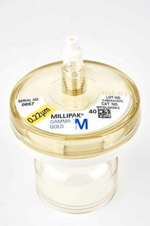 Filtre à eau - Millipak® 40 - Merck Millipore - à membrane / de laboratoire / en PVDF