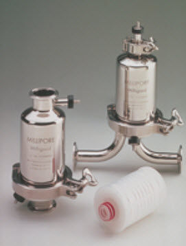 Carter de filtre à cartouche - Milligard - Merck Millipore - pour fluide / en acier inoxydable / sanitaire