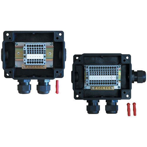 Boîte de dérivation en saillie - 4BJ, JB0AI, JB1CAI, JB2CAI - 4B Braime Components - sur rail DIN / antidéflagrante / IECEx