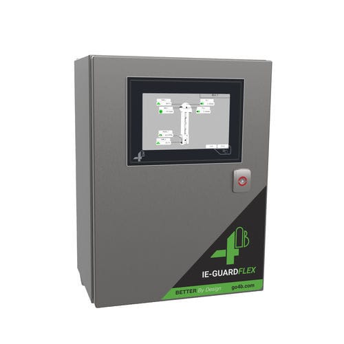 Unité de contrôle avec affichage - IE-GuardFlex - 4B Braime Components - de visualisation de données de process et de fabrication / peut déclencher l'arrêt de la machine / solution de surveillance des dangers