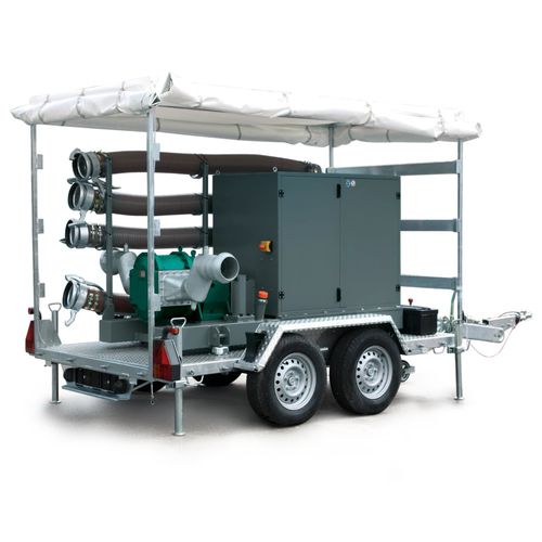 Pompe à lobes - TORNADO&reg; - NETZSCH Pumps & Systems - pour eaux chargées / à boue / à moteur diesel