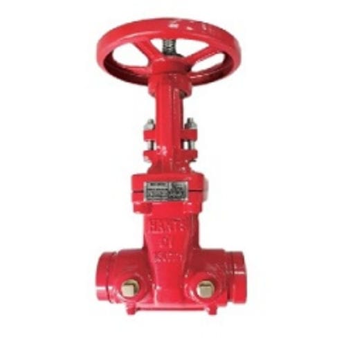 Vanne à opercule - HGO-200GG - Elite Line Industrial Corp. - avec volant / pour l'eau / avec revêtement
