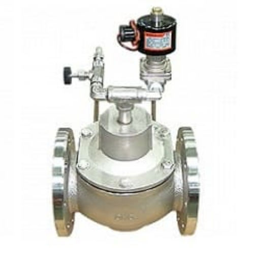 Électrovanne à commande assistée - DTE / DFE series - Elite Line Industrial Corp. - 2 voies / normalement fermée / pour eau