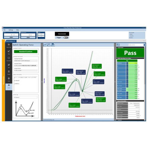 Module logiciel de test - IMADA - de calcul / pour mesure de force