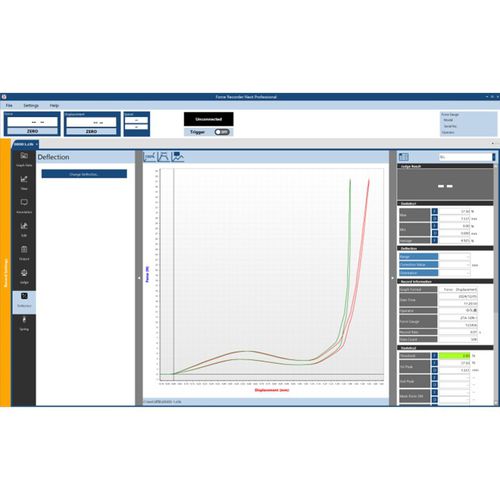 Module logiciel de test - IMADA - pour mesure de force / Windows / en ligne