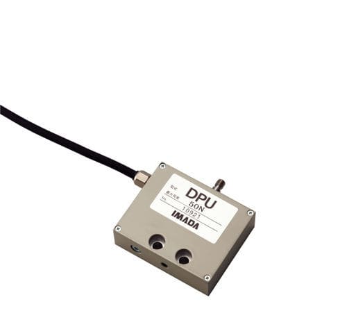 Capteur de force en traction compression - DPU series - IMADA - en S / par jauge de contrainte / à faible encombrement