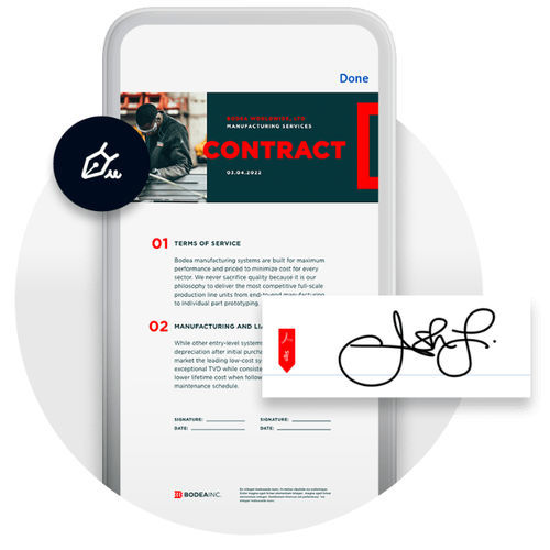 Logiciel de gestion de documents - Sign - ADOBE