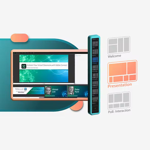 Logiciel de qualité - Adobe Connect  - ADOBE - de conception / de commande / de formation