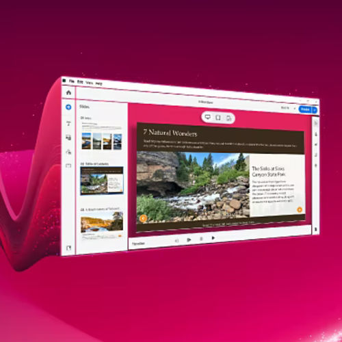 Logiciel de gestion - Captivate - ADOBE - d'interface / de programmation / de conception