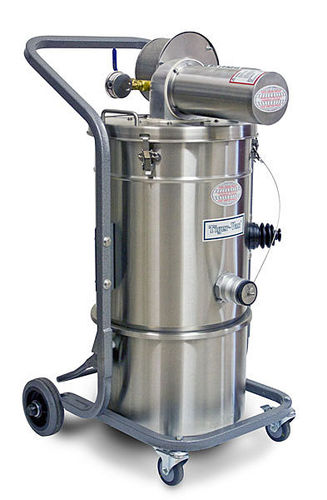 Aspirateur industriel - SS-20(DT) RE HEPA MFS - Tiger-Vac International Inc. - à sec / à air comprimé / mobile