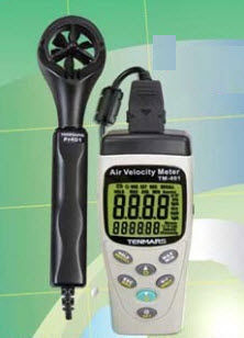 Appareil de mesure de pression - TM-41X series - Tenmars Electronics - de débit / de vitesse / multifonction