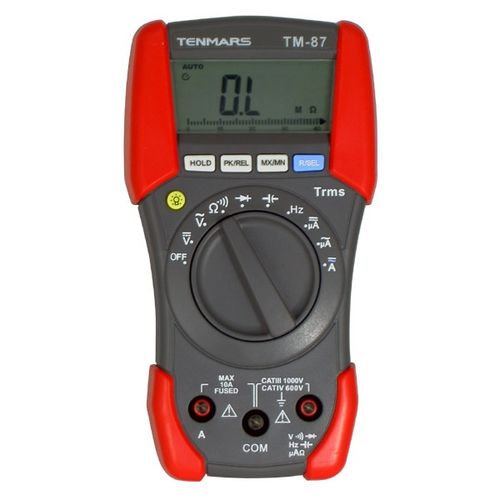 Multimètre numérique - 600 V | TM-87 - Tenmars Electronics - portable / industriel