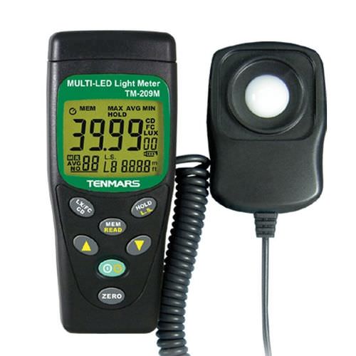 Luxmètre numérique - 40 - 400 000 Lux | TM-209M - Tenmars Electronics