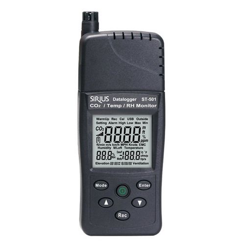 Instrument de mesure de la qualité de l'air intérieur - ST-501 - Tenmars Electronics - QAI