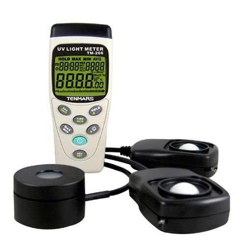 Luxmètre solaire - 40 - 400 000 Lux | TM-208 - Tenmars Electronics - numérique
