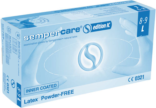 Gants de salle blanche - Sempercare® edition IC - Sempermed - de protection chimique / en latex / non poudré