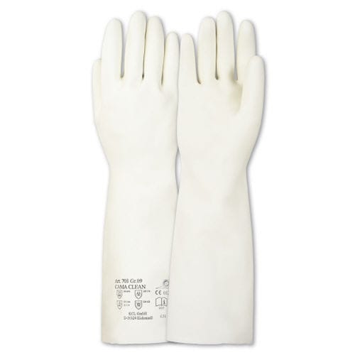 Gants de laboratoire - Cama Clean 708 - Kächele Cama Latex - pour l'industrie chimique / de protection chimique / en latex