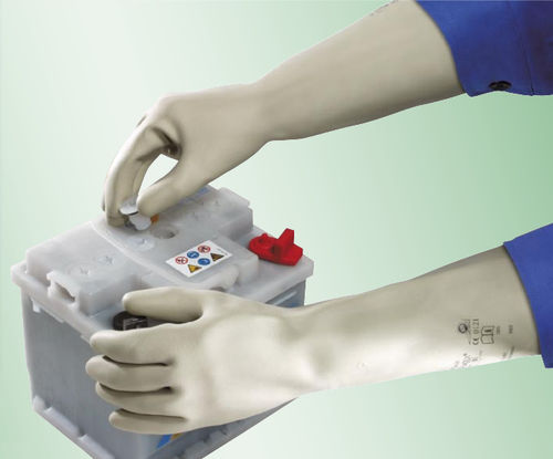 Gants de laboratoire - Combi-Latex 403 - Kächele Cama Latex - pour chantier de construction / pour l'industrie chimique / de protection chimique