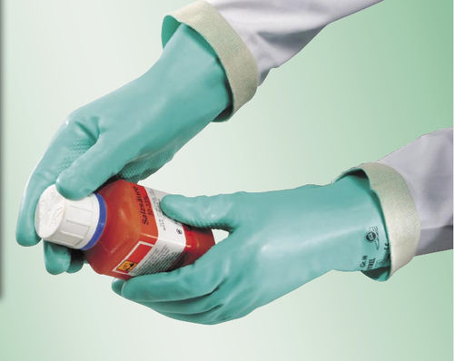 Gants de laboratoire - Tricotril® 736 - Kächele Cama Latex - pour l'industrie agroalimentaire / pour l'industrie pétrolière / pour l'industrie chimique