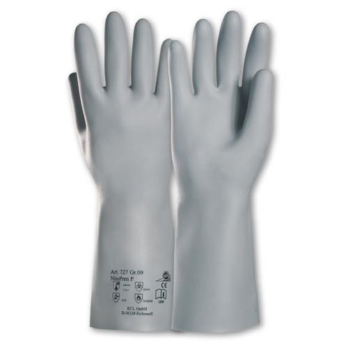 Gants de laboratoire - Nitopren® 717 - Kächele Cama Latex - pour l'industrie pharmaceutique / pour l'industrie chimique / de protection chimique