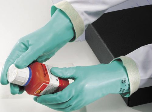 Gants de laboratoire - Tricotril® K 836 - Kächele Cama Latex - anticoupure / de protection chimique / en latex