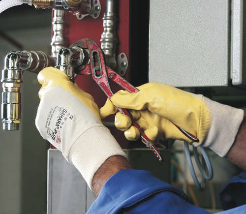 Gants de manutention - Sahara® Plus 101 - Kächele Cama Latex - pour l'industrie automobile / pour la logistique / de protection chimique