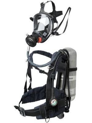 Casque avec respirateur - 30 l/min, 83 min | RN/A 1903 C FR - Spasciani